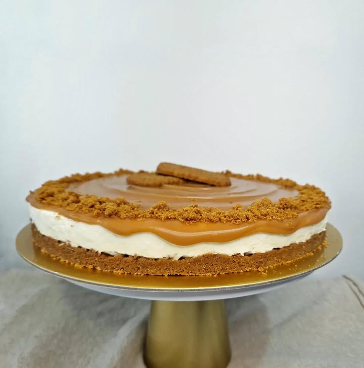 Cheesecake de caramelo salgado